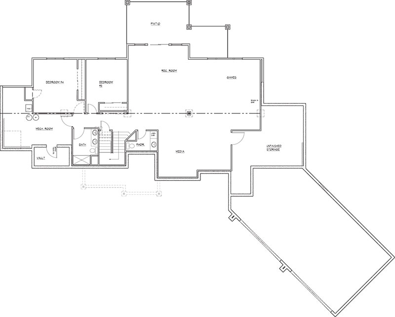 Sundance Floorplan (Lower Level)